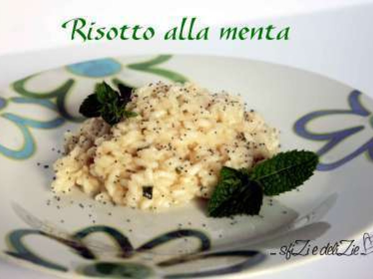 Risotto alla menta