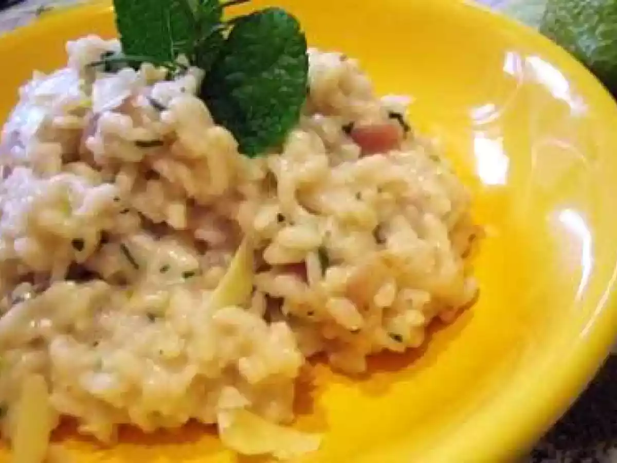 RISOTTO ALLA MENTA E ROSMARINO