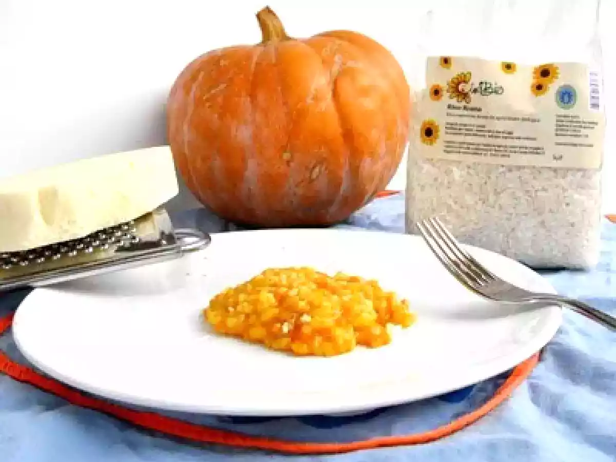Risotto alla Zucca Bimby con Provolone Piccante