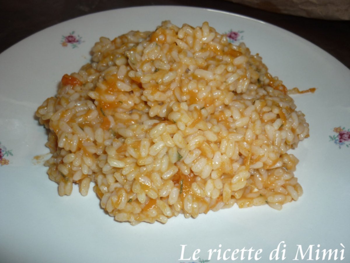 Risotto alla zucca e salvia