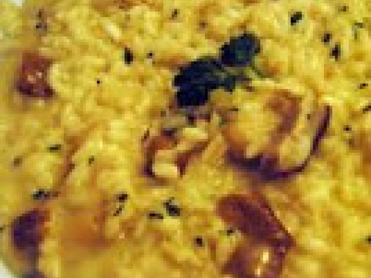 Risotto alla zucca, funghi e taleggio
