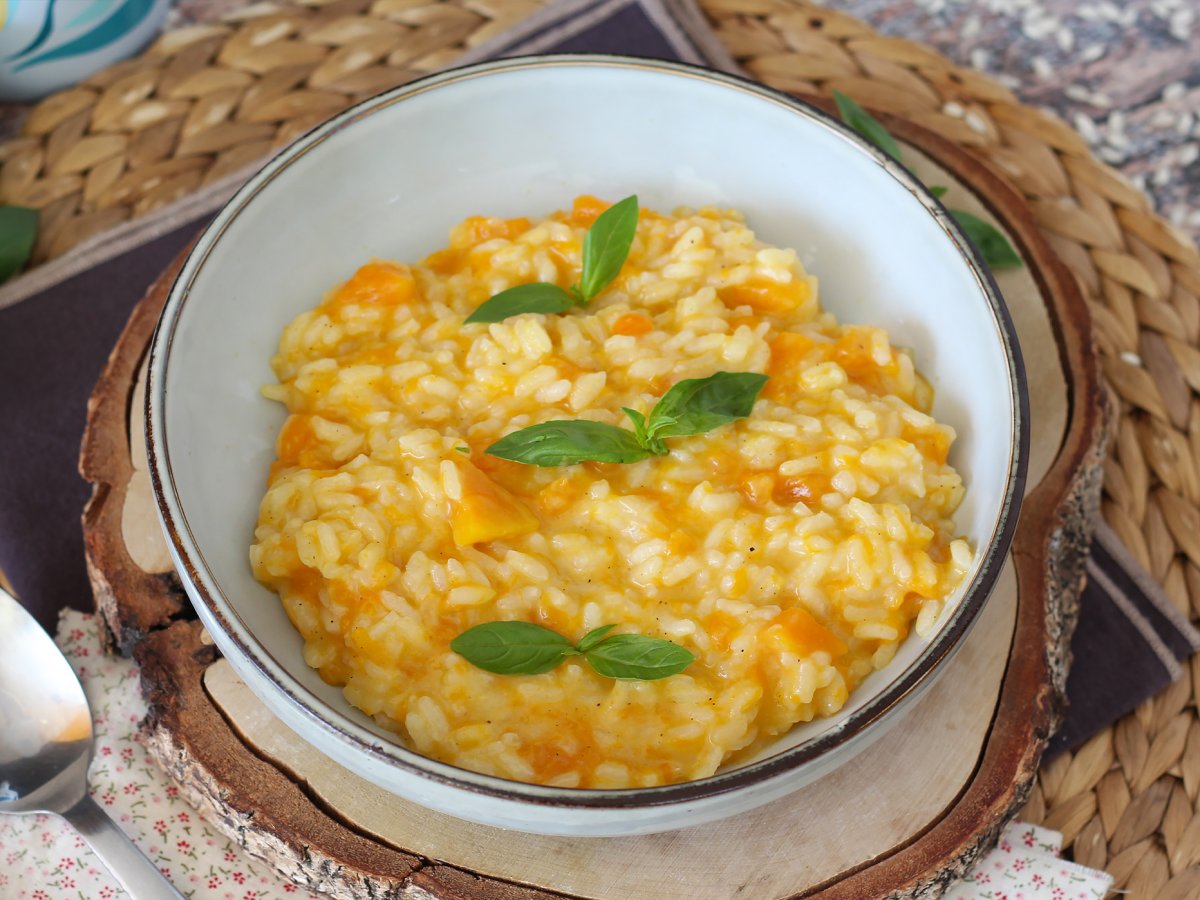 Risotto alla zucca, un primo delicato e perfetto per l'autunno - foto 4