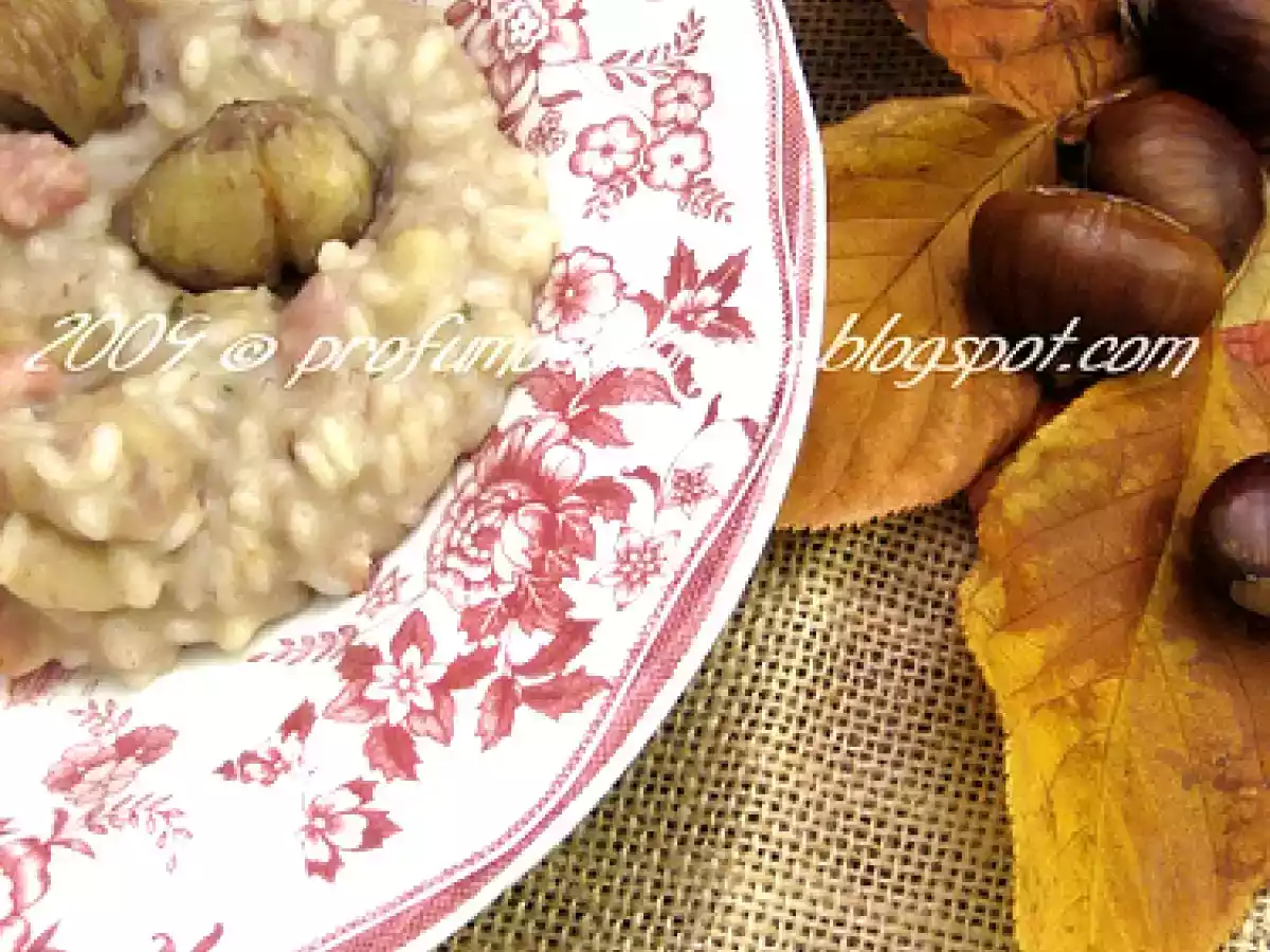 Risotto alle castagne
