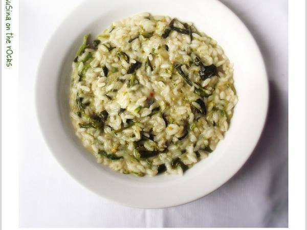 Risotto alle cime di rapa e taleggio