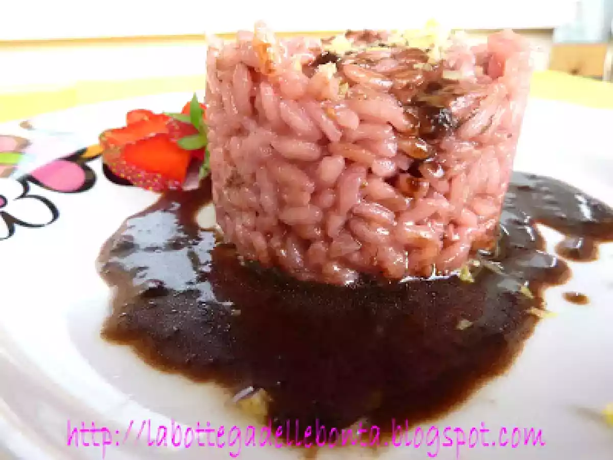 RISOTTO ALLE FRAGOLE CON RIDUZIONE DI ACETO BALSAMICO - foto 2