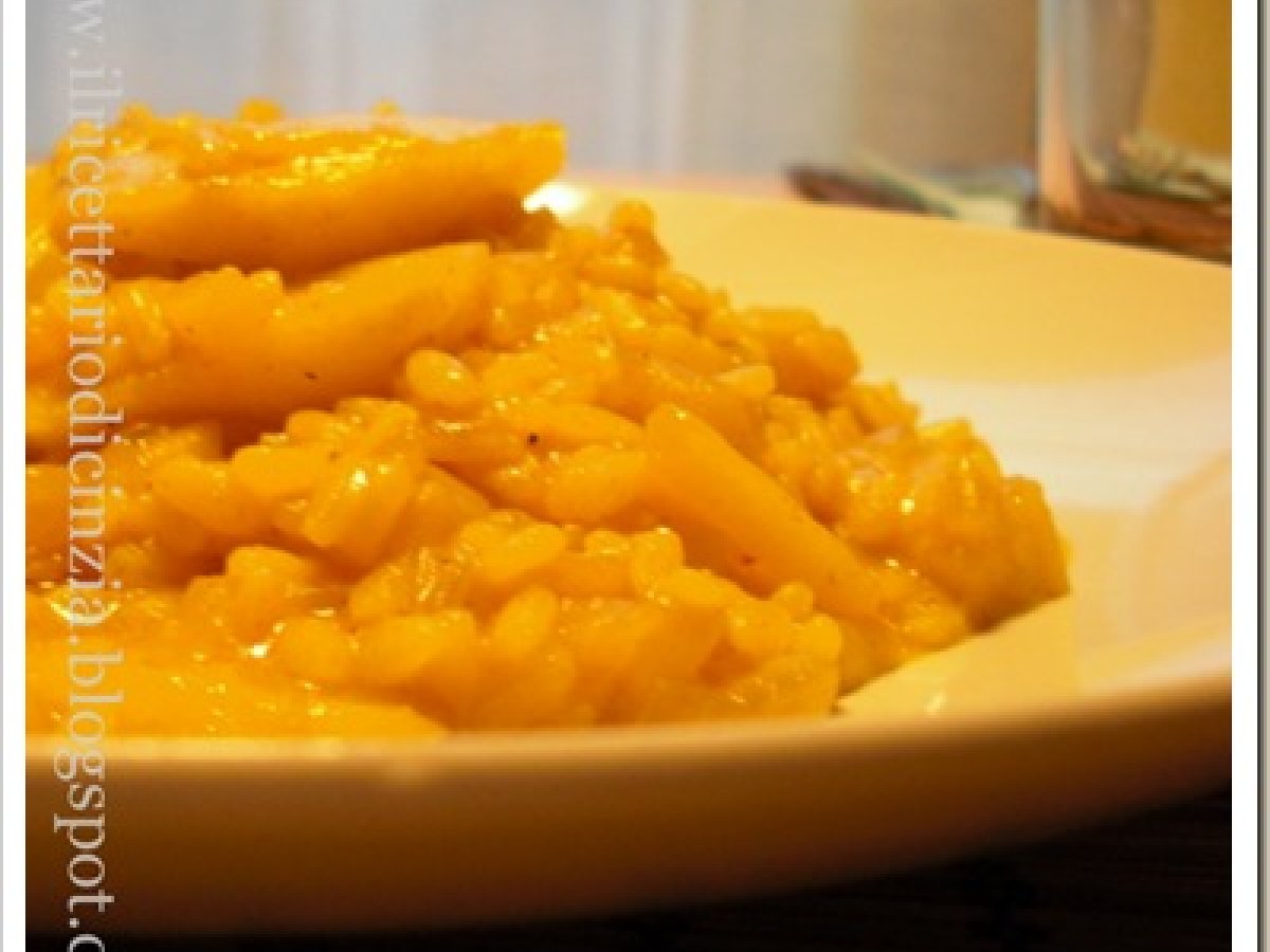 Risotto alle mele e curry