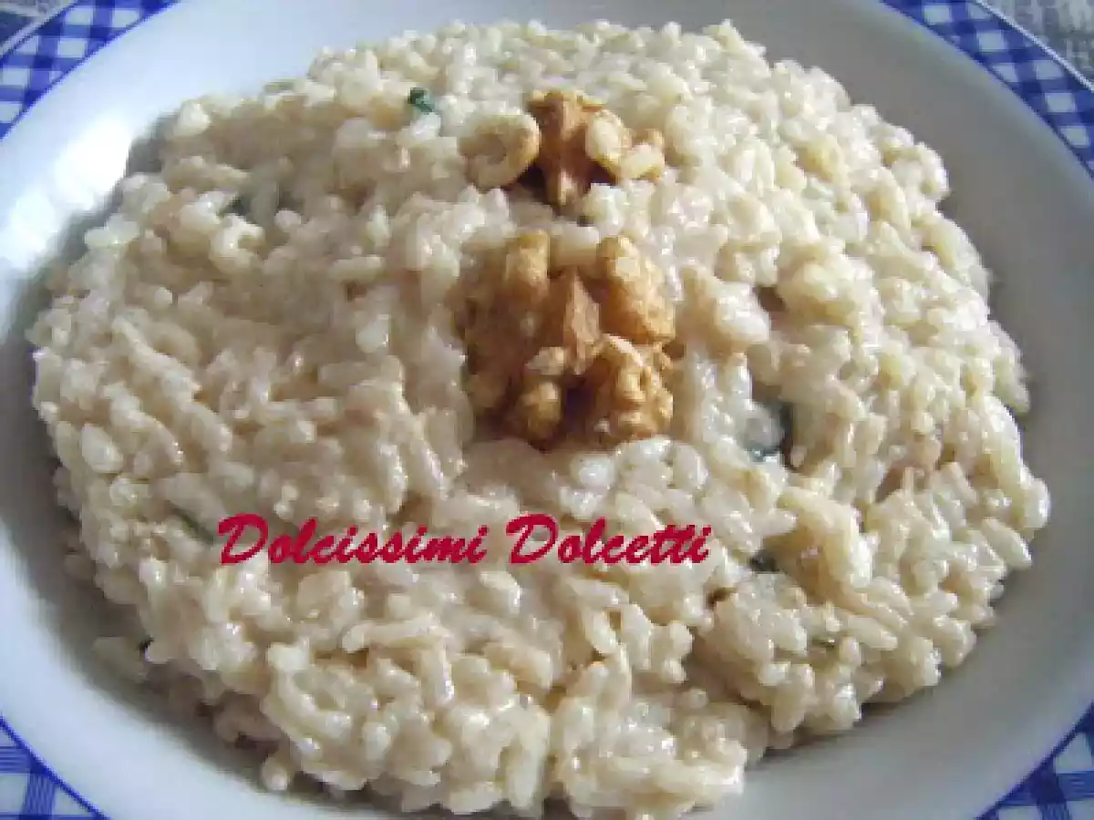 Risotto alle noci