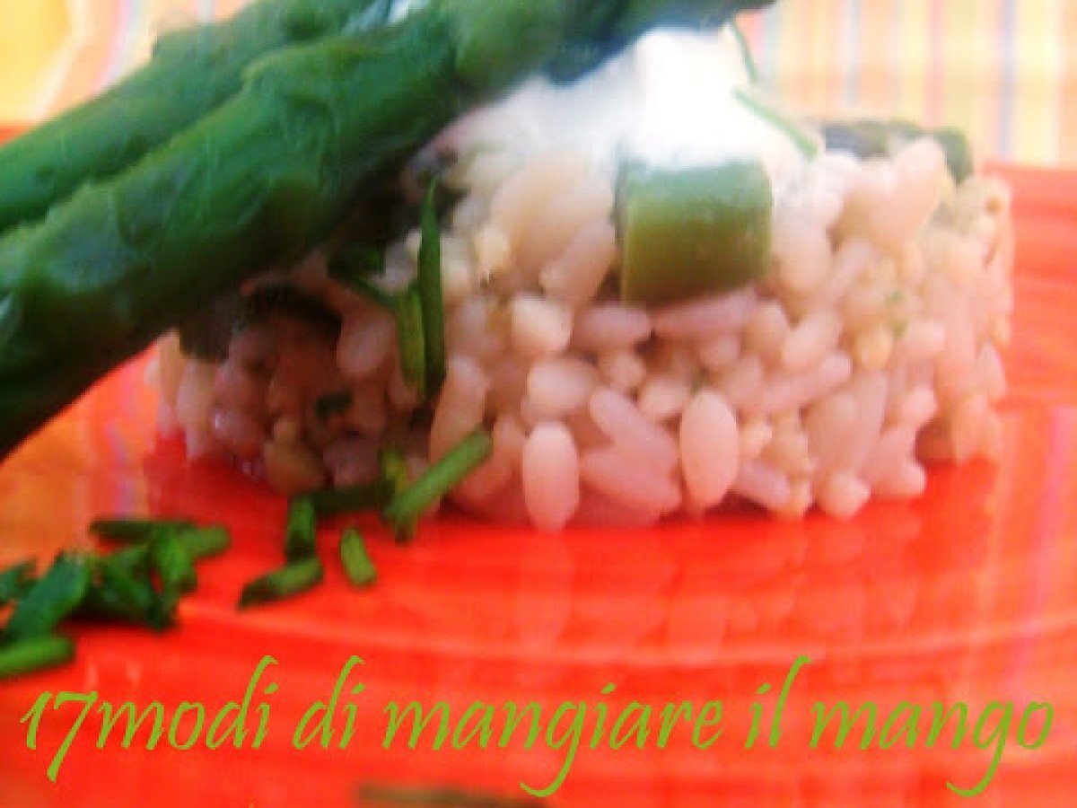 Risotto asparagi e burrata