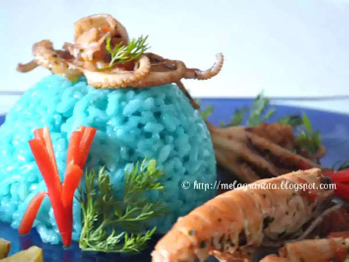 Risotto blu... dipinto di blu ! - foto 3