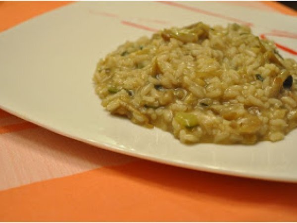 Risotto campagnolo con carciofi e zucchine - foto 2