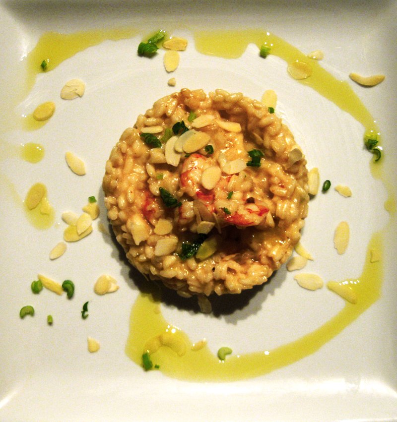 Risotto cocco e gamberi italia ed asia insieme Ricetta Petitchef