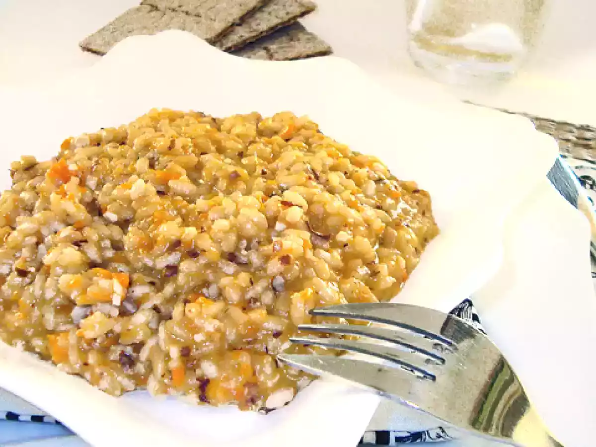 Risotto con carote e mandorle - foto 2