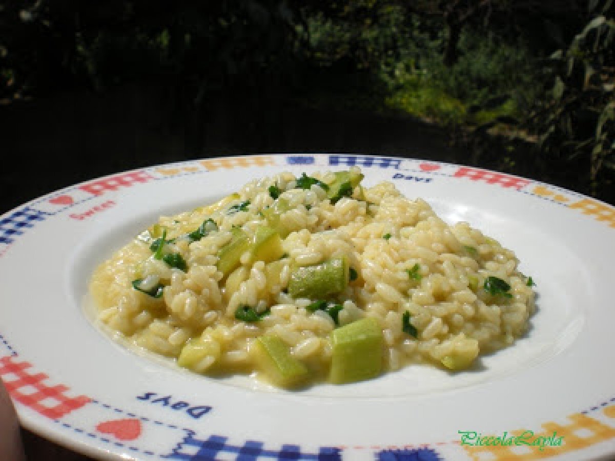 Risotto con Cipolla e Zucchine - foto 3