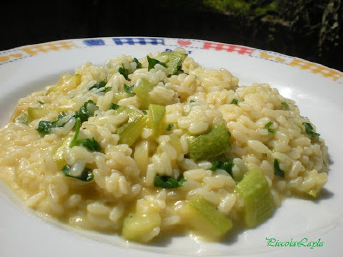 Risotto con Cipolla e Zucchine - foto 4