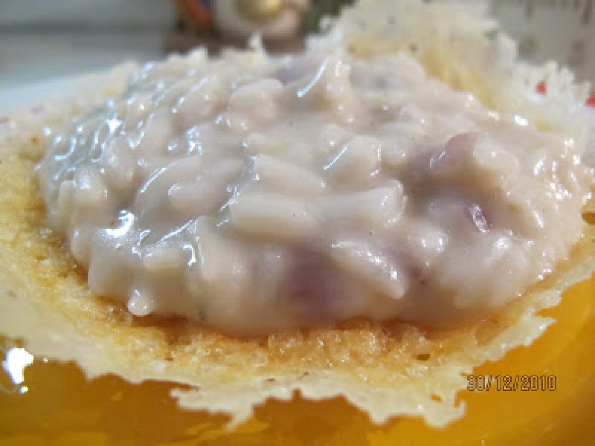 Risotto con cipolle rosse caramellate e gorgonzola - foto 2