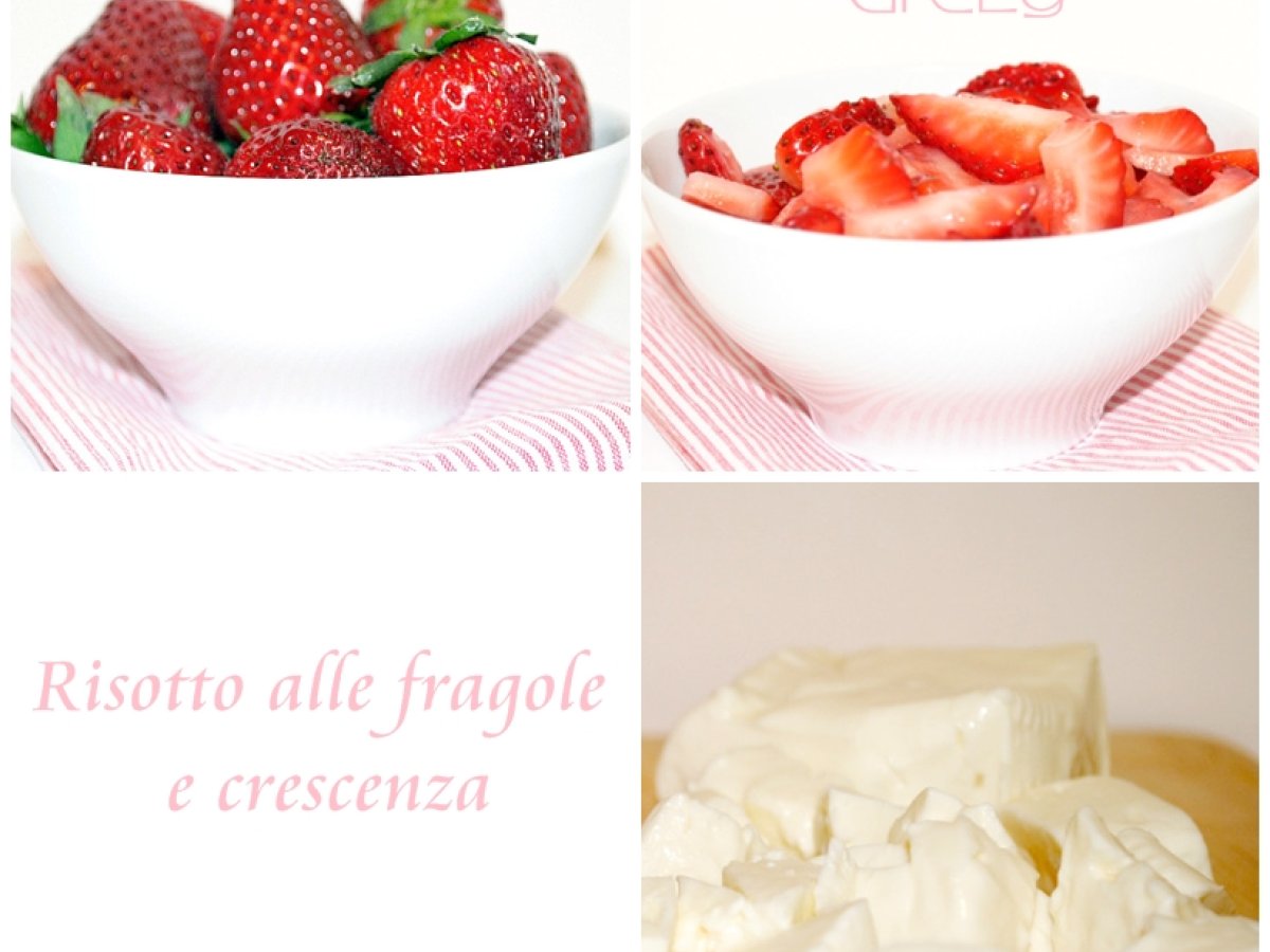 Risotto con fragole e crescenza - foto 2