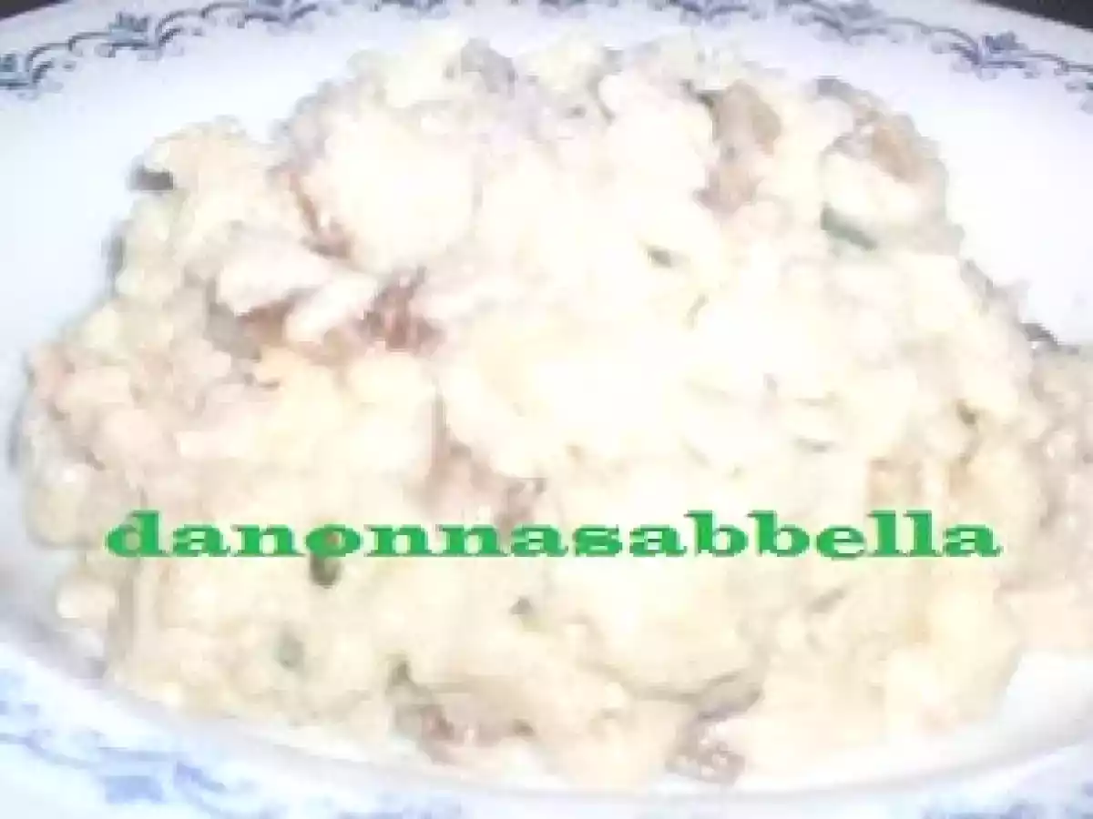 RISOTTO CON FUNGHI PORCINI E CREMA DI RICOTTA