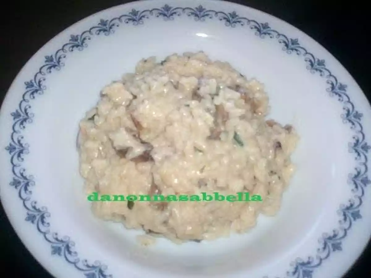 RISOTTO CON FUNGHI PORCINI E CREMA DI RICOTTA - foto 2