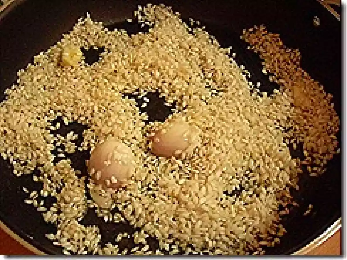 Risotto con gamberi e zucchine - foto 7