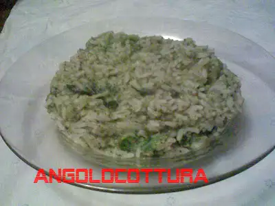Risotto con gli sparacelli