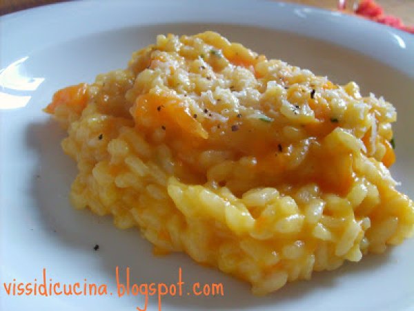 Risotto con la zucca alla maniera di Allan Bay