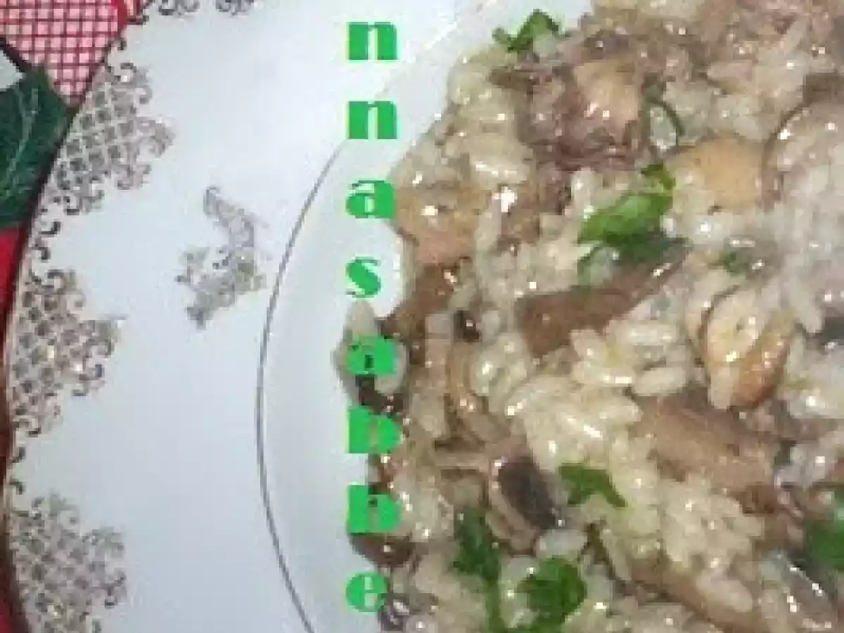 RISOTTO CON MOSCARDINI E FUNGHI DI BOSCO - foto 2