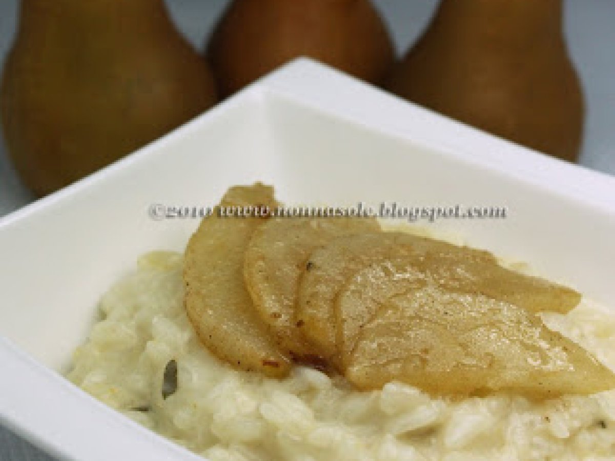 Risotto con pere e salvia - foto 2