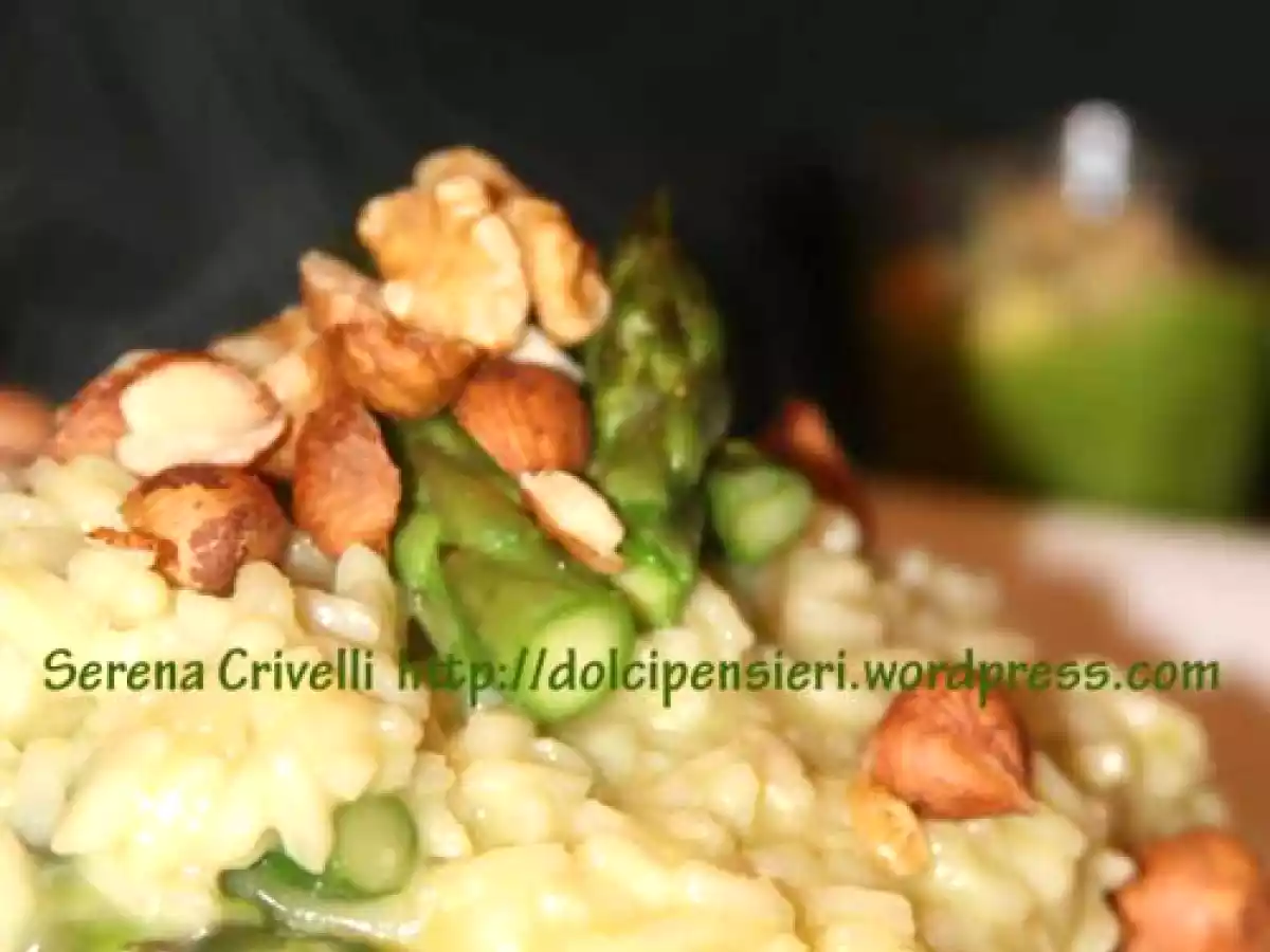 RISOTTO CON PESTO DI ASPARAGI di Dolcipensieri
