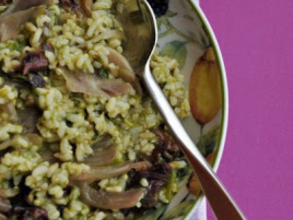 RISOTTO CON RADICCHIO E FINOCCHIO - foto 3