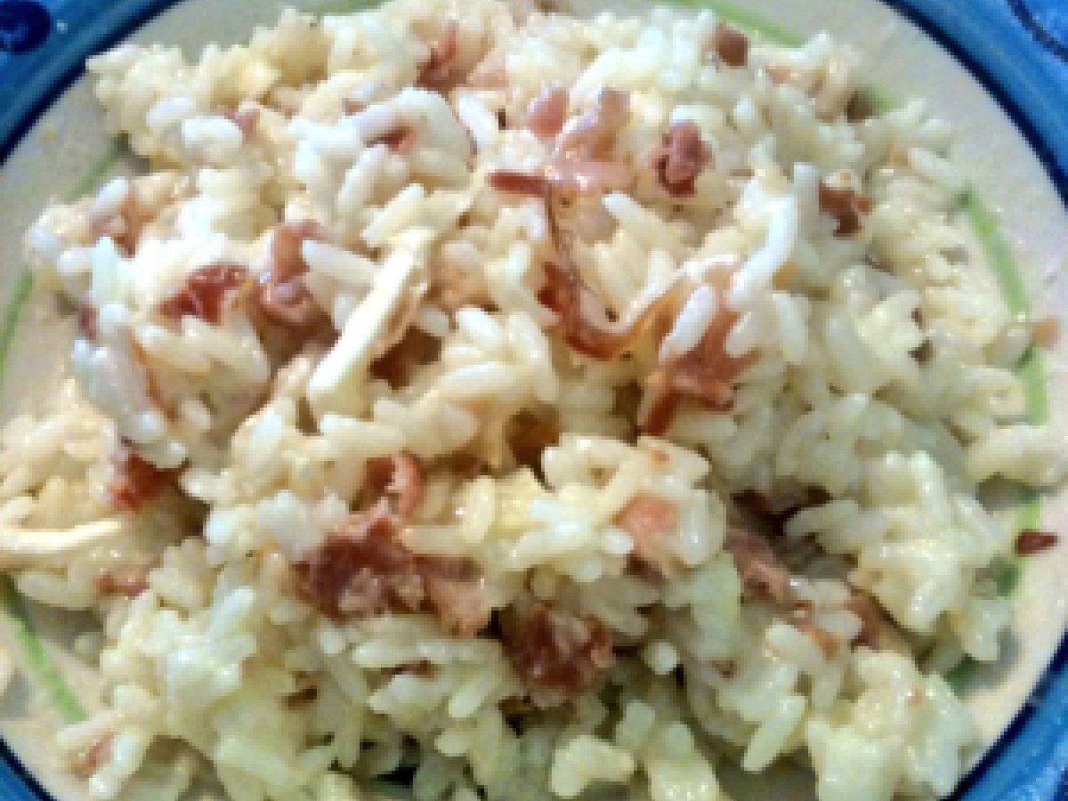 Risotto con Speck e Brie