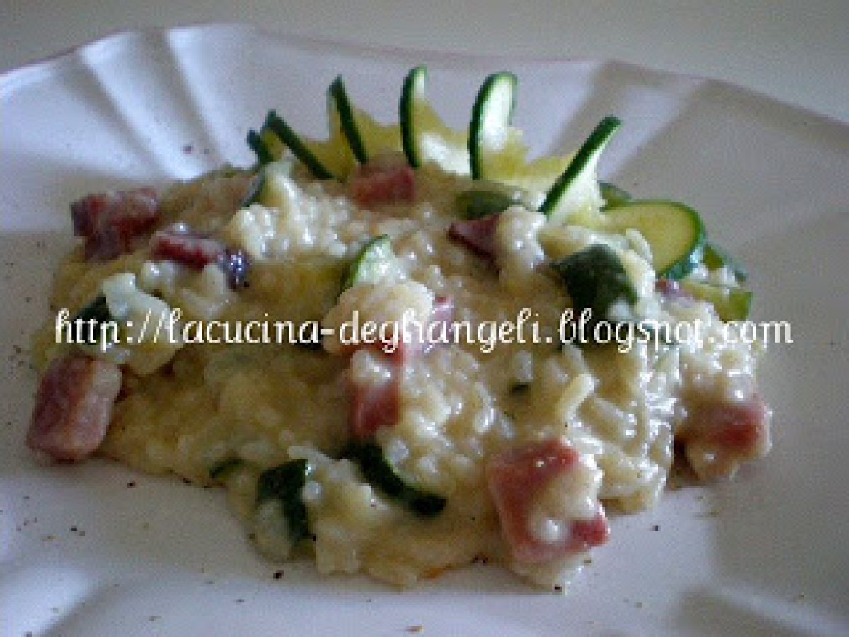 Risotto con speck e robiola - foto 2