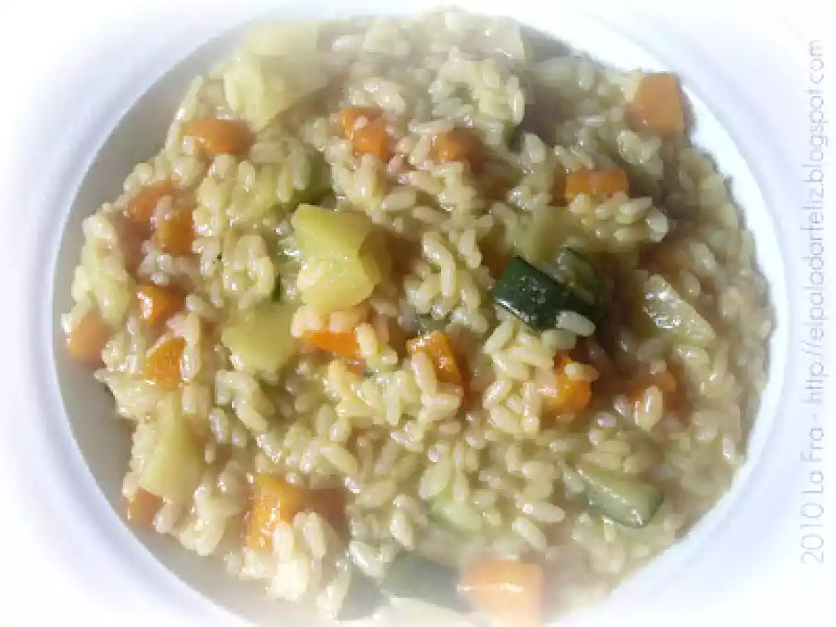Risotto con verdure e mele - foto 3