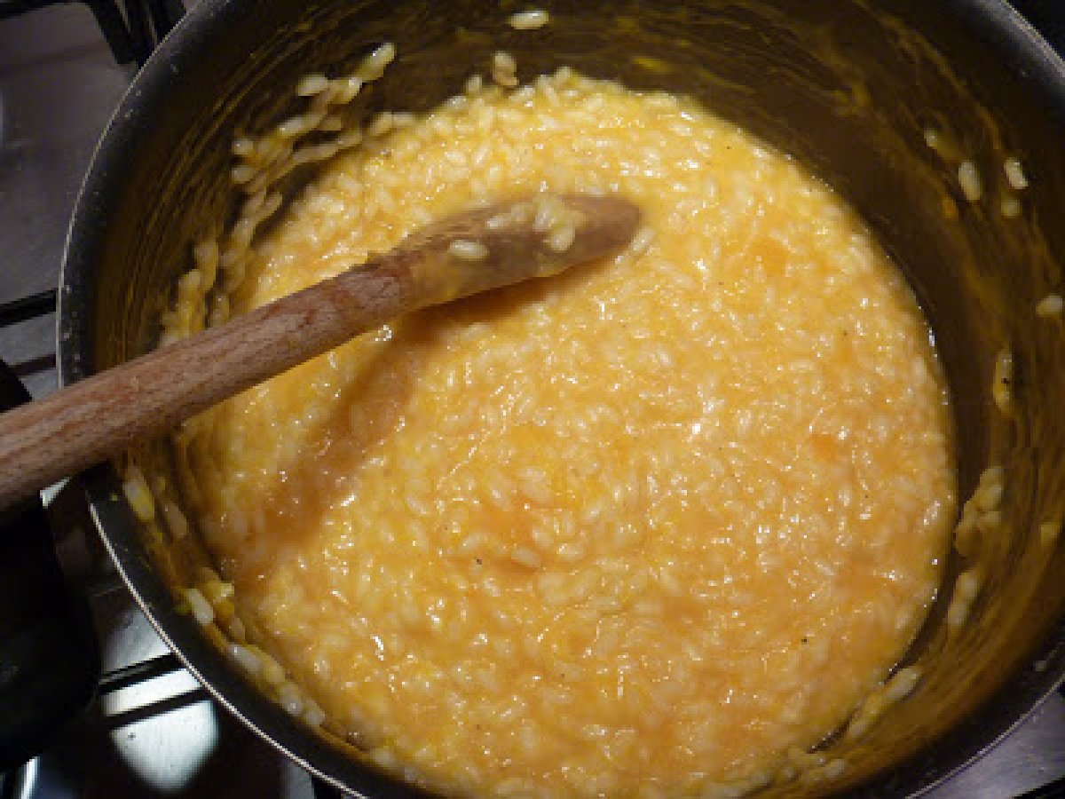 RISOTTO CON ZUCCA E RICOTTA AFFUMICATA - foto 9