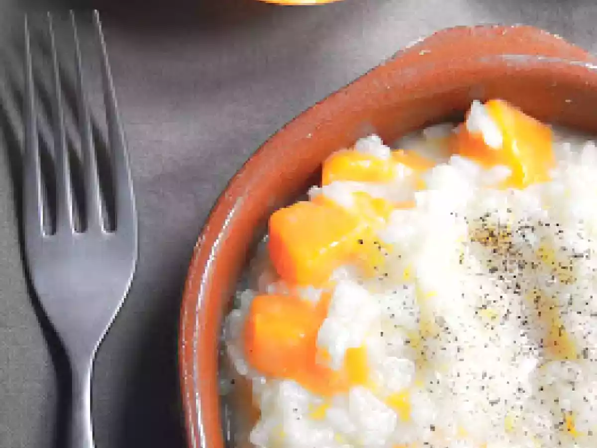 Risotto con zucca, pere e brie - foto 3