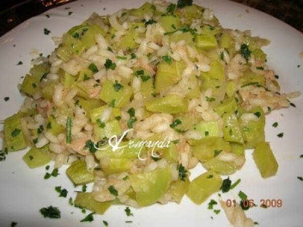 Risotto con zucchine e tonno - foto 2