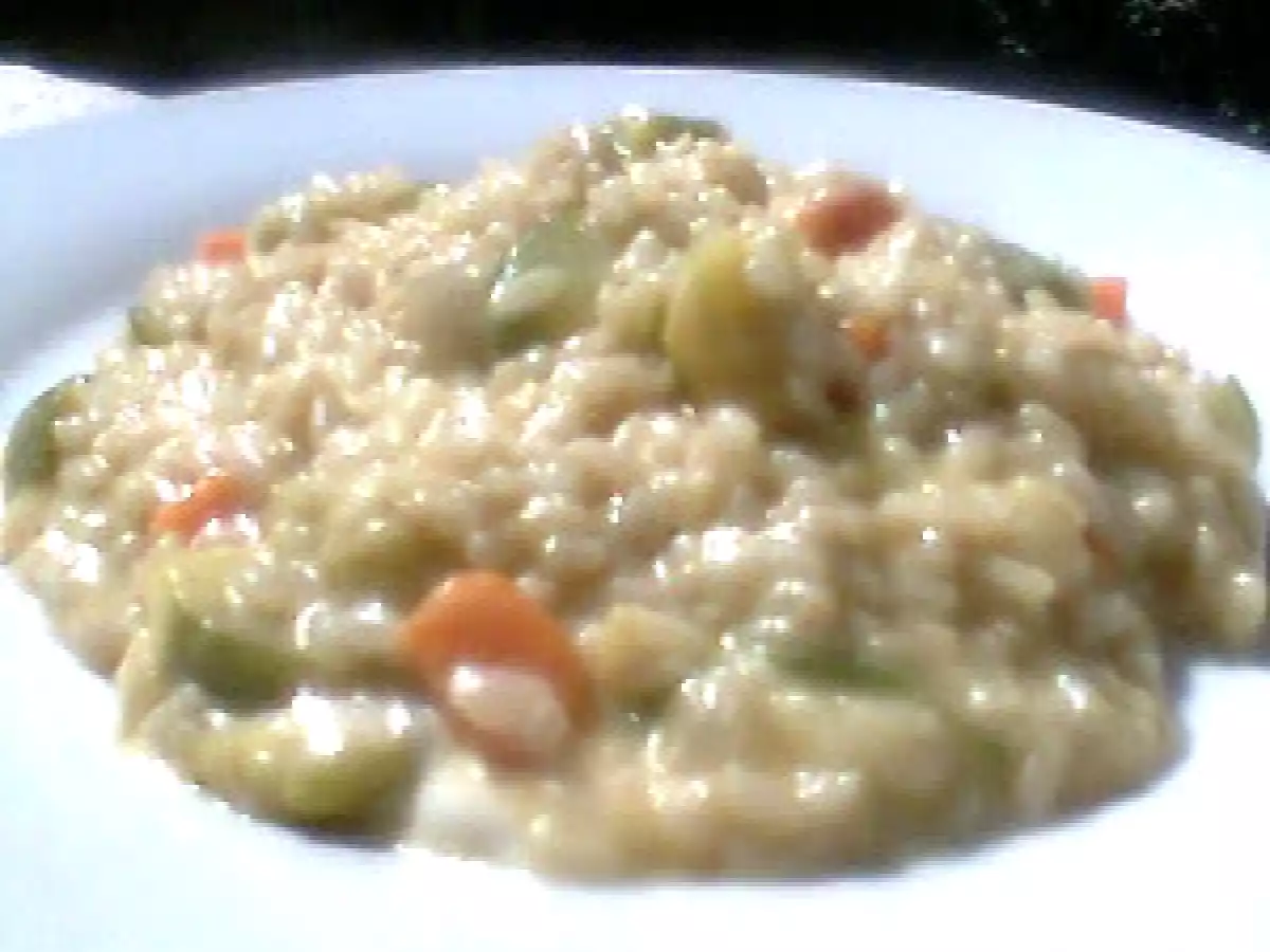 Risotto cremosissimo con Zucchine e Carote
