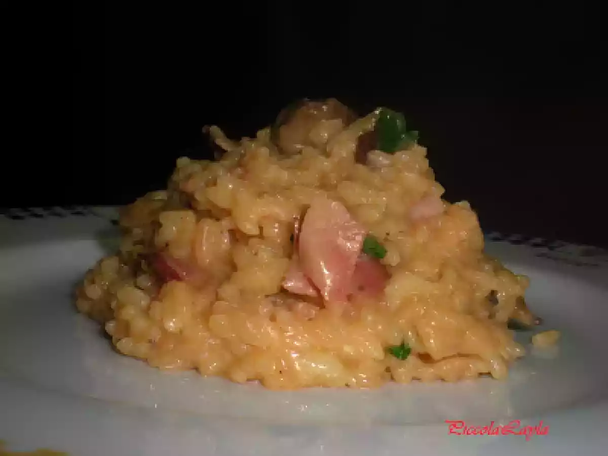 Risotto Funghi e Speck - foto 2