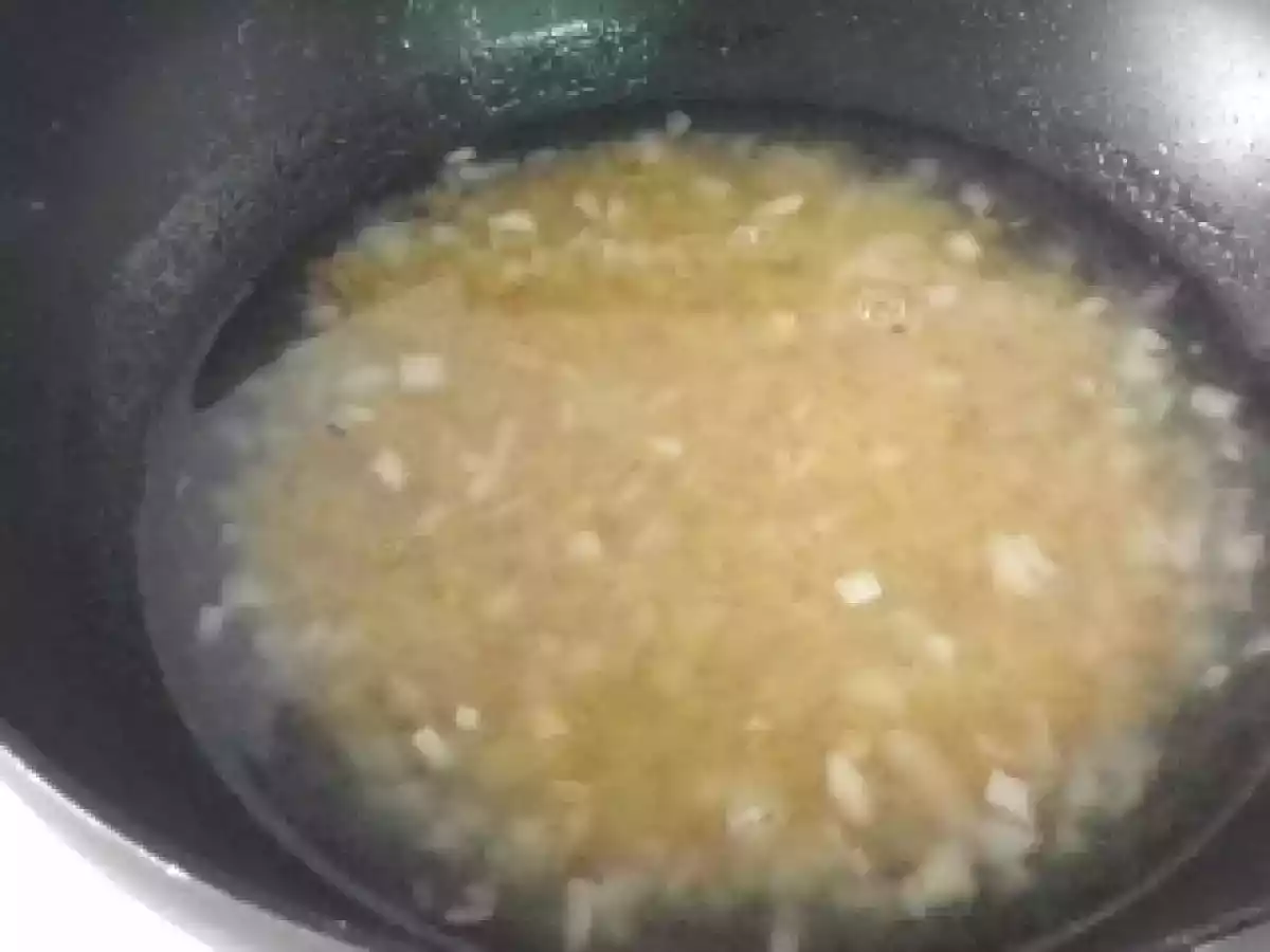 RISOTTO INTEGRALE CON MELE E PINOLI - foto 5