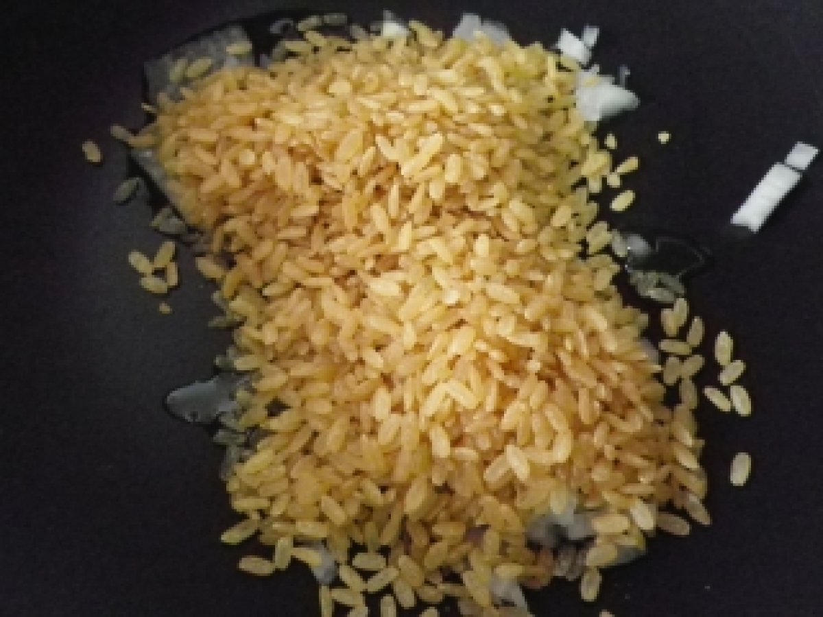 RISOTTO INTEGRALE CON MELE E PINOLI - foto 7