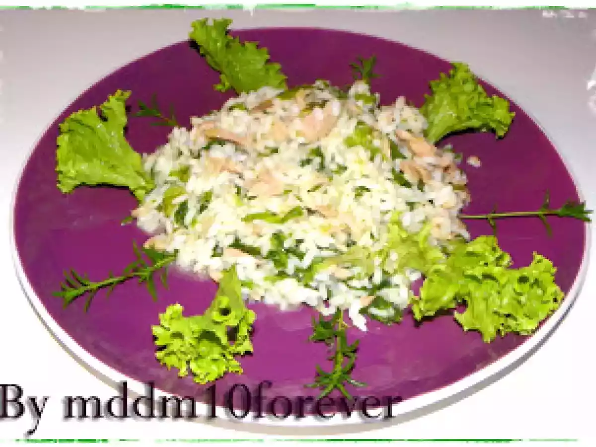 RISOTTO LIGHT CON TONNO E INSALATA - foto 3