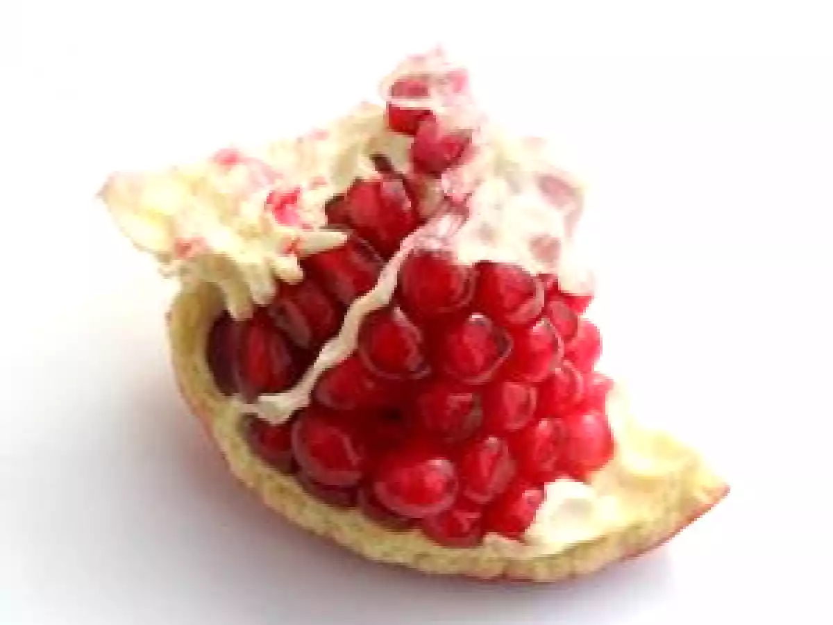 Risotto melagrana e capesante