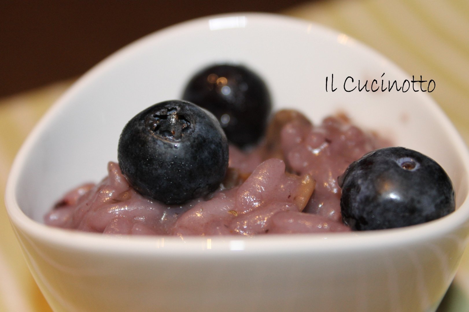Risotto mirtilli e funghi porcini, Ricetta Petitchef