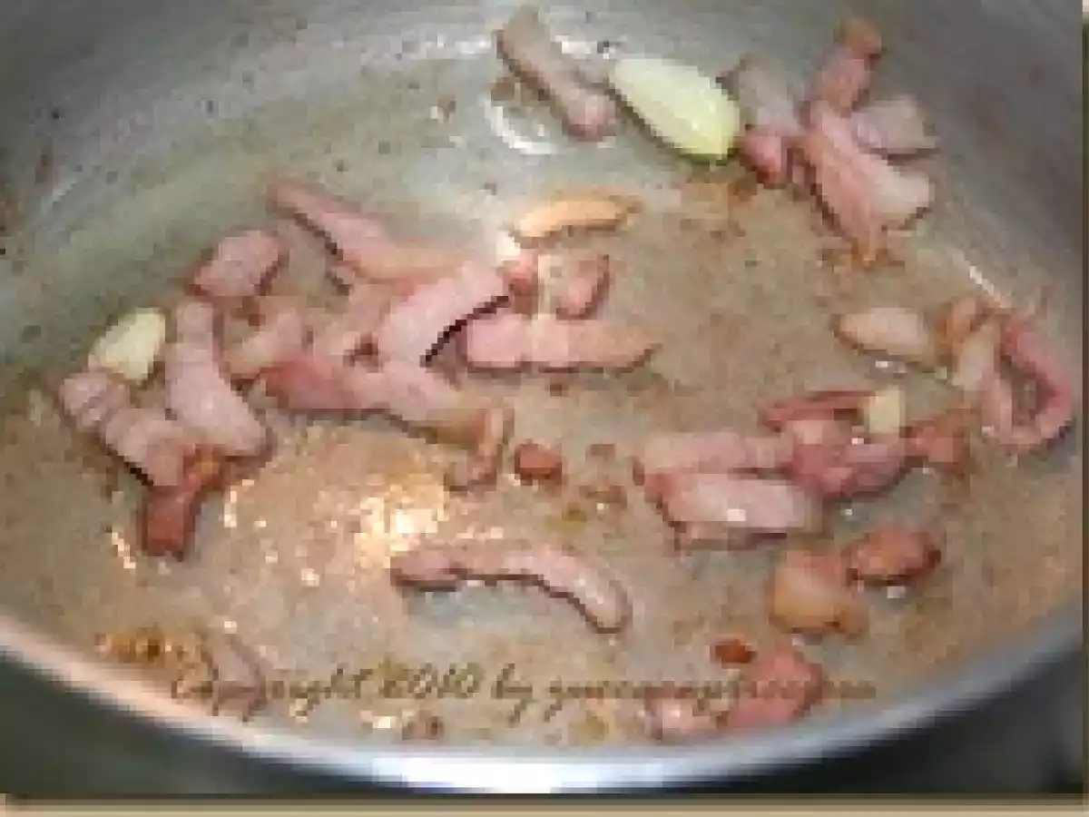 Risotto verde cremoso al pesto di broccolo e pancetta - foto 6