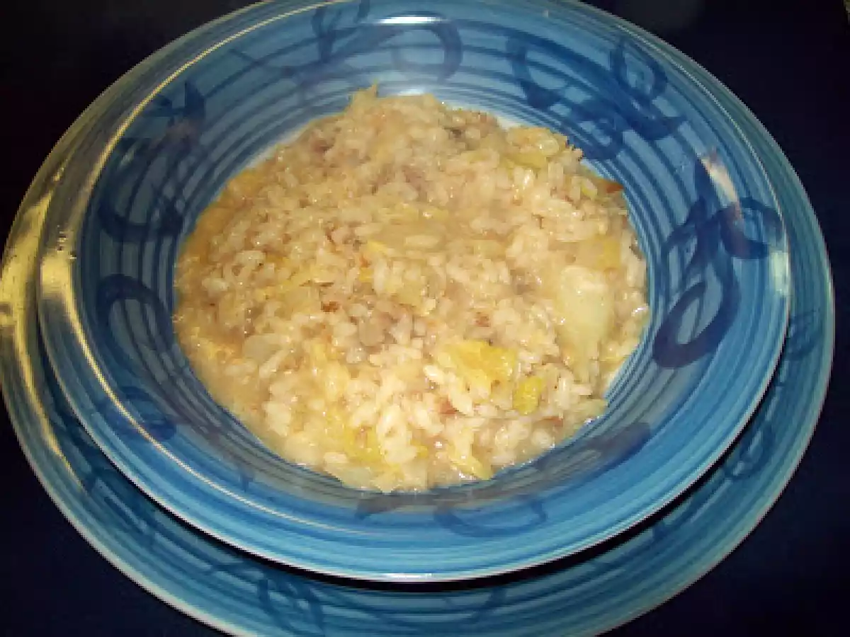 RISOTTO VERZA E SALSICCIA