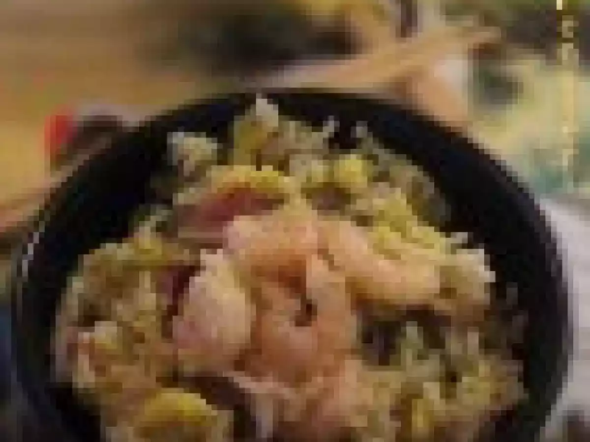 RISOTTO ZAFFERANO, GAMBERETTI E ZUCCHINE secondo ?Dolcipensieri? - foto 3