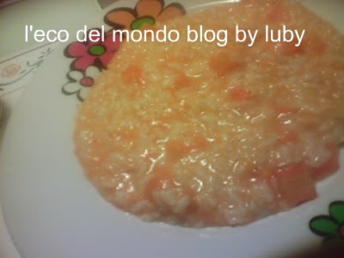 RISOTTO ZUCCA E CAROTA in pentola a pressione