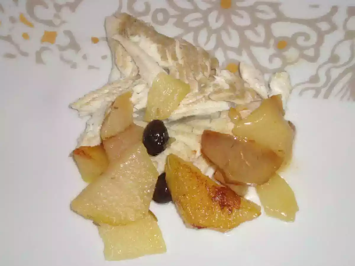 Rombo e patate al forno