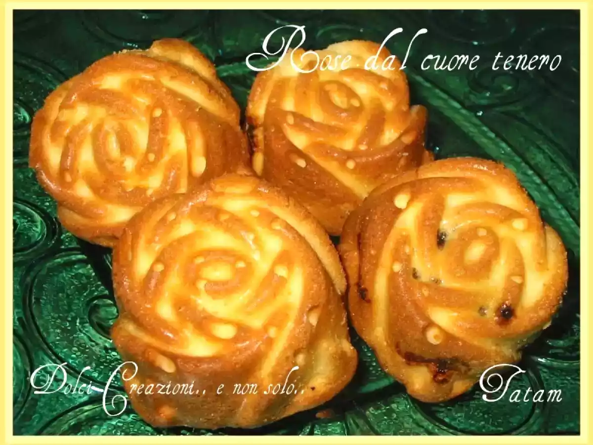 Rose all'arancia dal cuore tenero