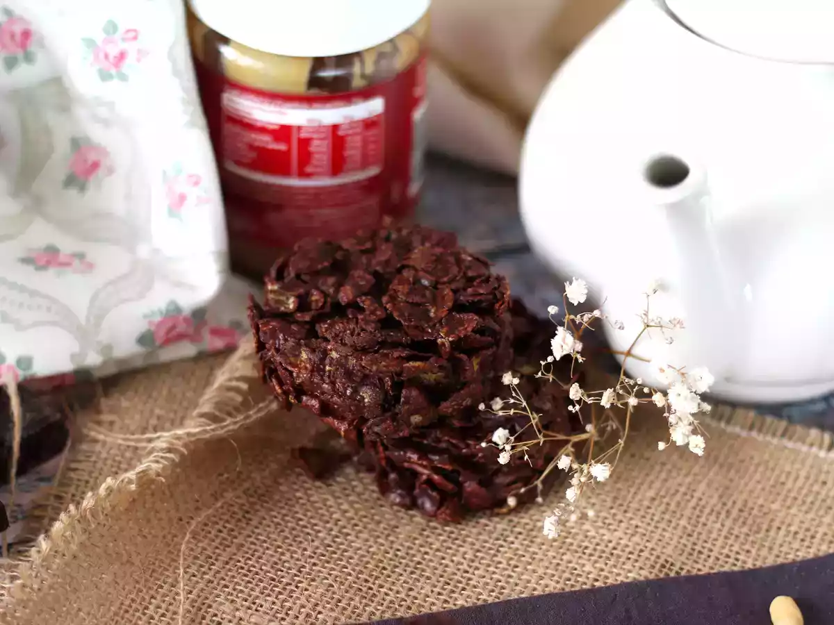 Rose del deserto al cioccolato e burro d'arachidi - foto 3