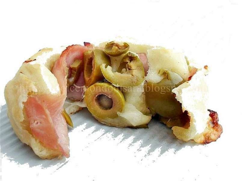 Roselline salate al cotto, olive e mozzarella - foto 7